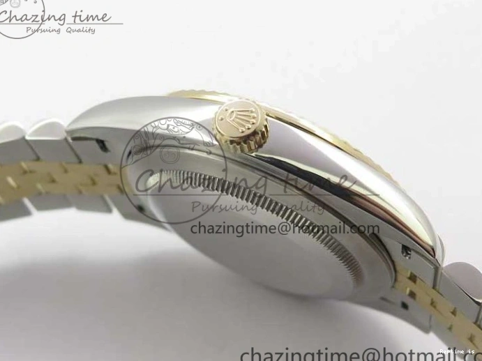 1219 DateJust 41 126333 SS YG Wrapped WWF Best Edition Gray Roman Makers Dial on SS YG Wrapped Jubilee Bracelet A Sporty 3127